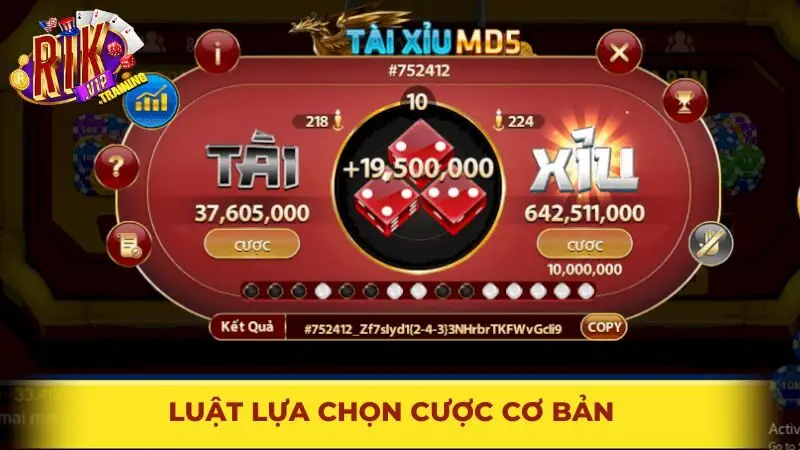 Luật lựa chọn cược cơ bản