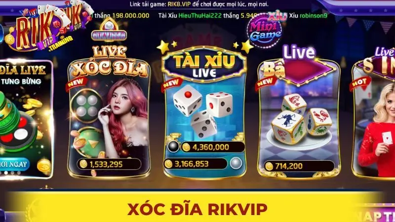 Xóc đĩa Rikvip